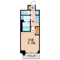 プレサンス丸の内アデルの物件間取画像